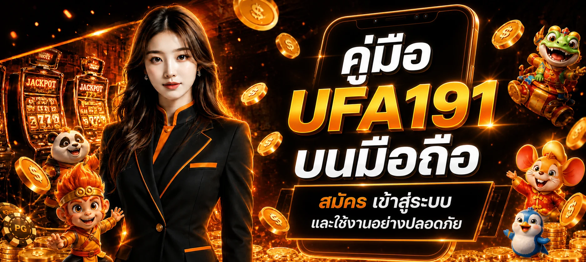 UFA191 คู่มือบนมือถือ สมัครและเข้าสู่ระบบ